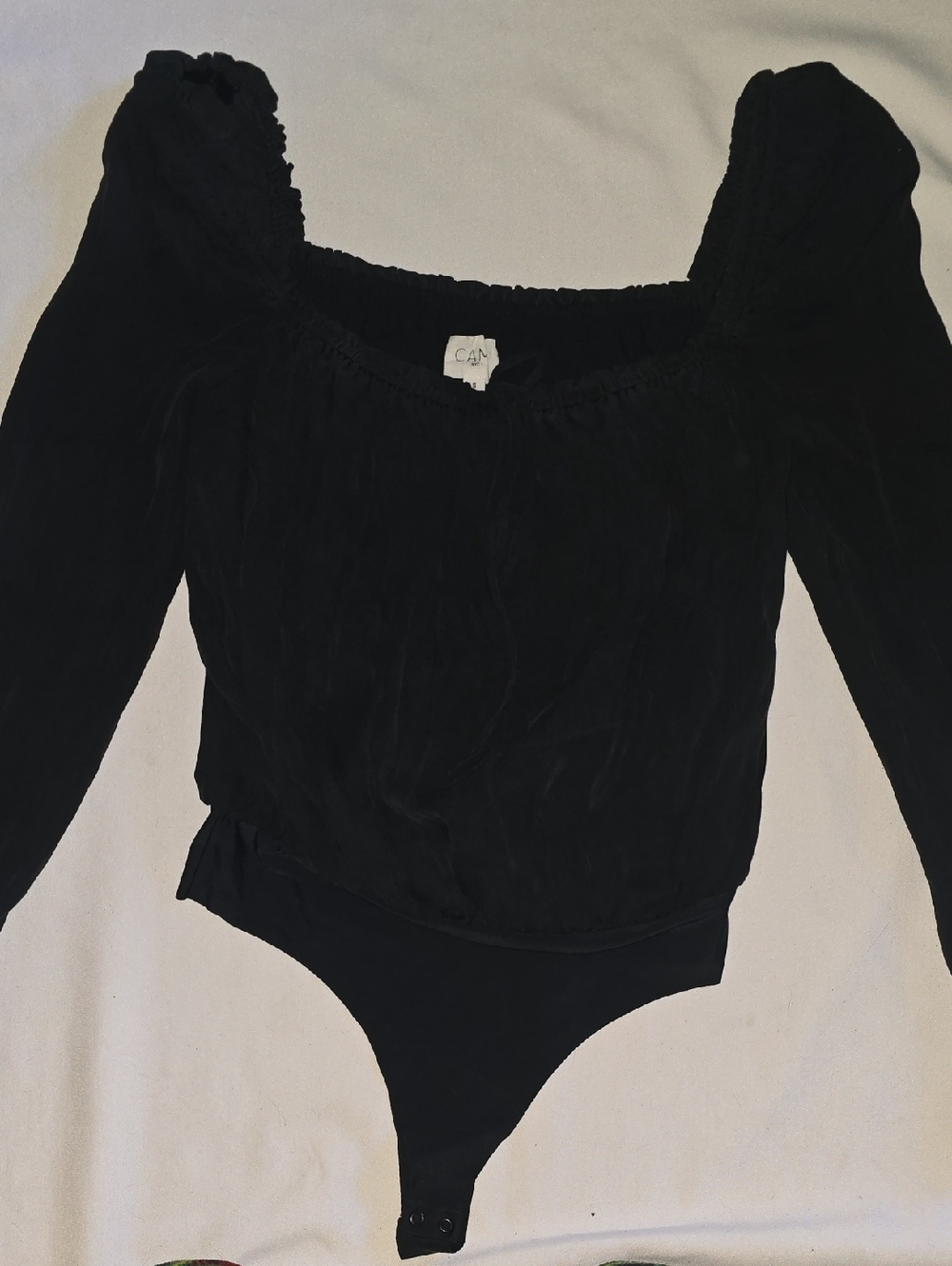 Cami NYC Black Elastic Waist Drawstring Skirt